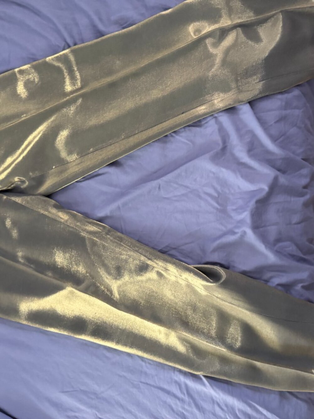 Beautiful Gold Elegant Dress Pantsuit - Picture 4 of 4
